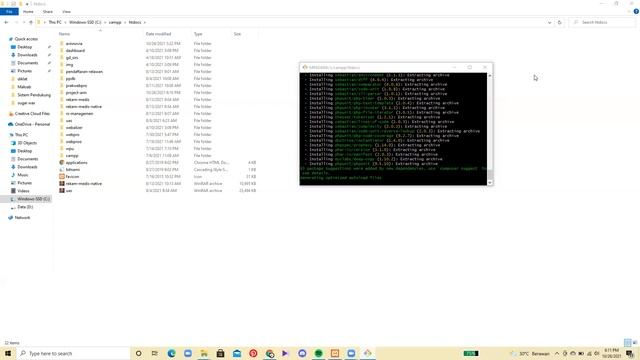 Proses Pembuatan Project Laravel dengan Composer dan Git смотреть онлайн
