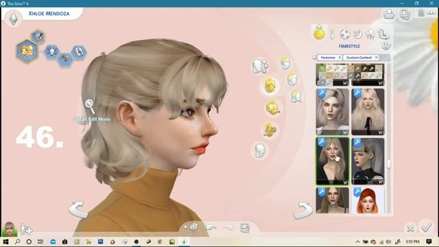 The Sims 4 | 92 ALPHA FEMALE HAIR CC FINDS | + CC Links | Showcase | #1 смотреть онлайн