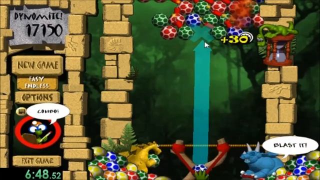 Dynomite Deluxe - Endless Puzzle, Easy Mode, 26K Points смотреть онлайн