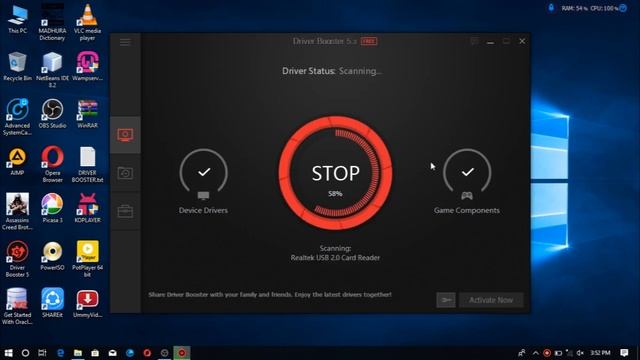 Driver Booster 5.3.0 PRO + Serial Key 2018!! смотреть онлайн