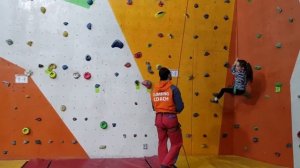 Мастер-класс по скалолазанию для детей