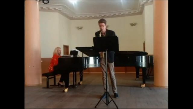 E.Bozza. Aria for saxophone and piano смотреть онлайн