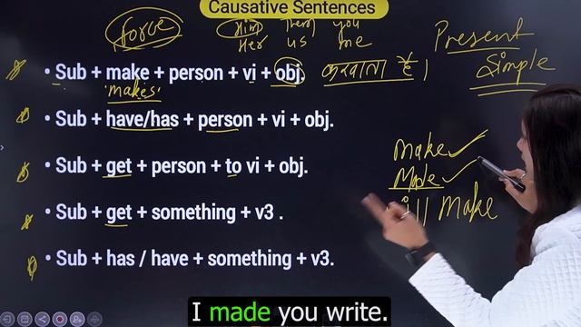 Causative Verbs Get Make Let Has Have in English | Causative Verbs | English Speaking Practice смотреть онлайн