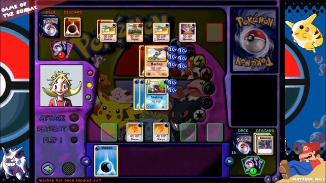 Pokémon Play It! Trading Card Game {TGC} (PC/Win) Game of the Sunday - Gameplay / Longplay смотреть онлайн
