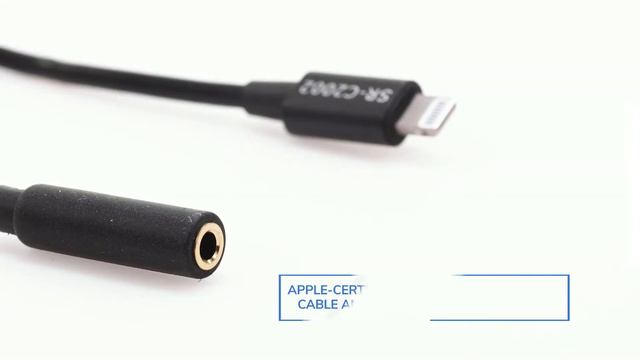 Saramonic SR-C2002 Adapter | Female 3.5mm TRRS Audio Jack to Apple Lightning Connector Cable смотреть онлайн