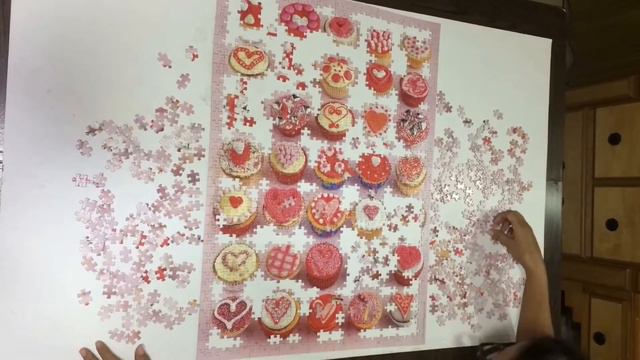Puzzle Educa Cup Cakes 1000 pieces смотреть онлайн