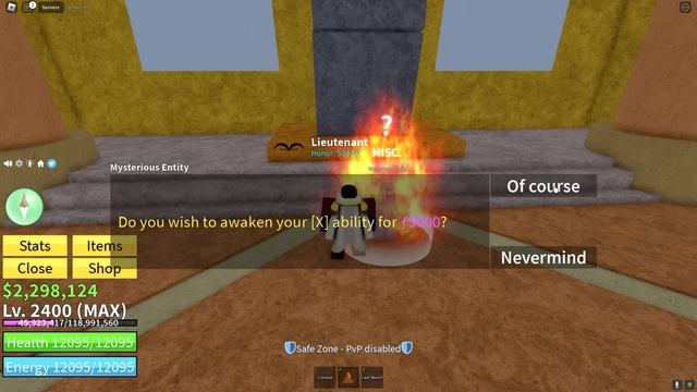 Becoming Magma Admiral Akainu And Awakening The Magma Fruit In Blox Fruits