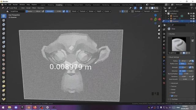 Простыми словами про самое важное в скульптинге в Blender смотреть онлайн