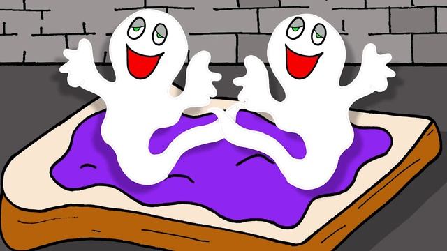 Five Little Spooky Ghosts | Halloween Songs for Kids смотреть онлайн