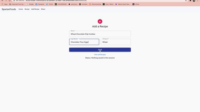 SpartanFoods web application using RDS, React, Springboot, and Docker - Deployed to AWS смотреть онлайн