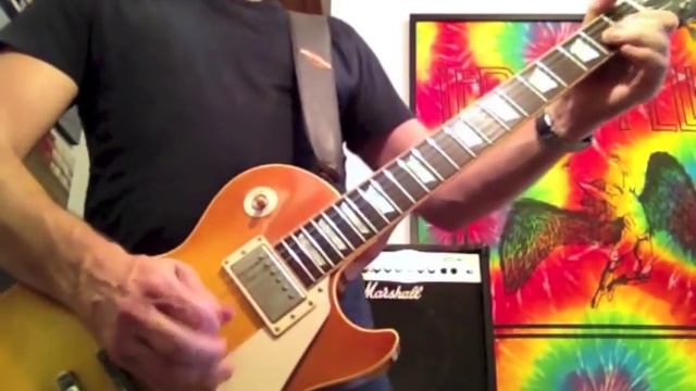 Gibson 490R modded pickup with A5 short bar (t top mod).m4v смотреть онлайн