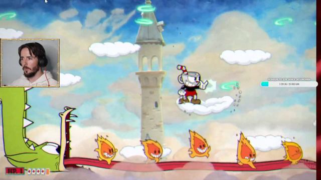 МУЛЬТЯШНЫЙ ПЛАТФОРМЕР ⌡ CUPHEAD #2 смотреть онлайн