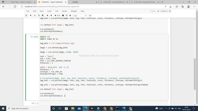 Write reflected text over image using opencv part1 смотреть онлайн
