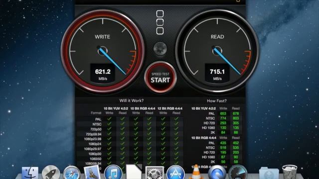 Disk Speed Test (MacBook Pro 13