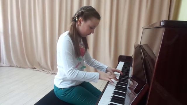 2019 НДШИ Низовцева Екатерина Л.Шитте Этюд До мажор смотреть онлайн