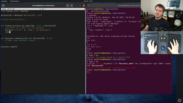 python: NewType vs aliases (intermediate) anthony explains #368 смотреть онлайн