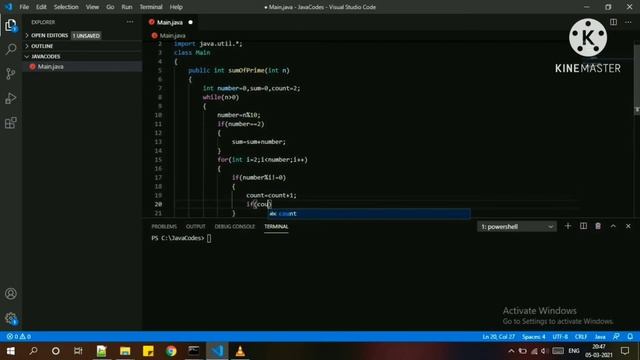 Write a java Program to Calculate Sum of Prime Digit's in a given number. смотреть онлайн