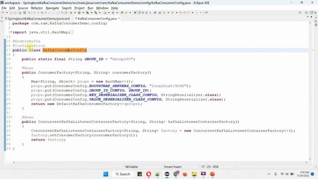 Spring Boot Producer & Consumer to send/consume messages to/from Kafka Server in Amazon EC2 Instanc смотреть онлайн