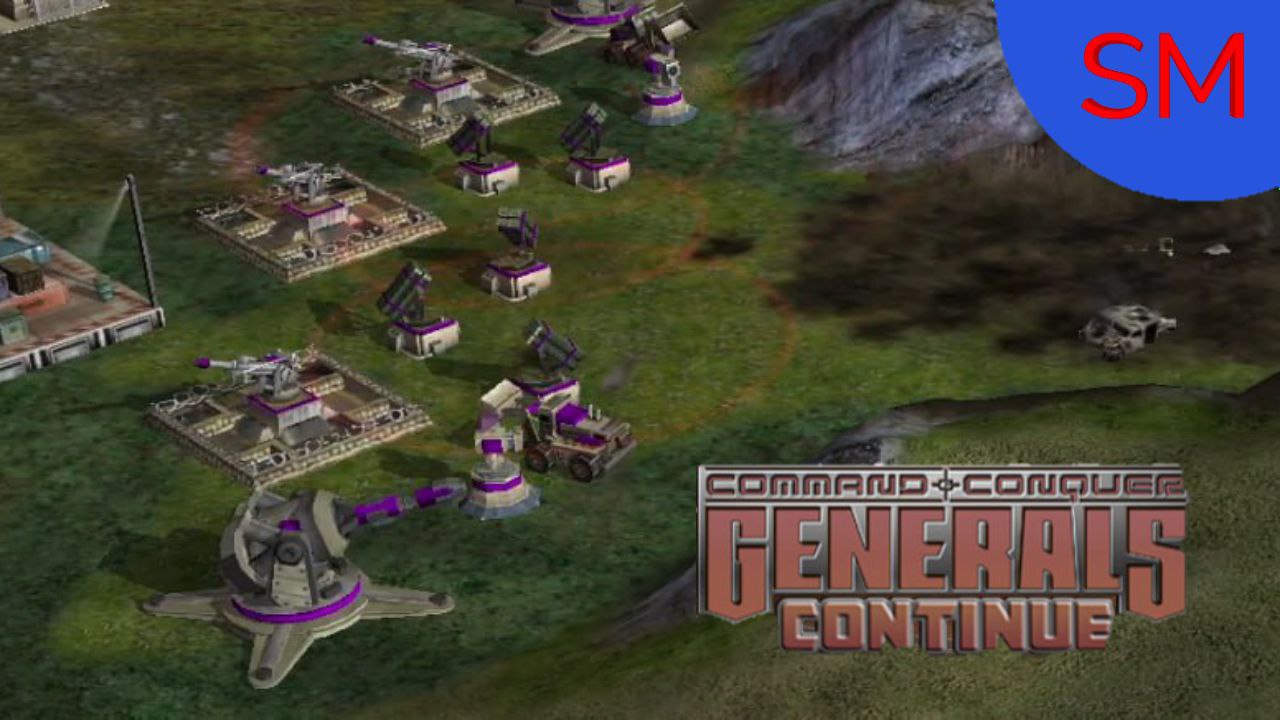 Generals Zero Hour Последний Рубеж 1v8 Continue25.1