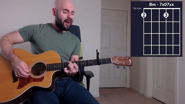 No Longer Slaves - Bethel - ADVANCED Acoustic Cover with Chords смотреть онлайн