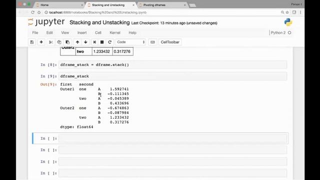 82 Stacking and unstacking dframes смотреть онлайн