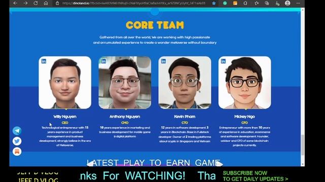 DINOLAND NFT- PLAY TO EARN GAME THAT WILL MAKE YOU RICH! смотреть онлайн