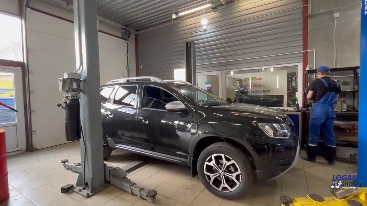 Замена масла в редукторе на Рено Дастер | Замена масла в КПП на Renault смотреть онлайн