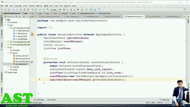 . How to retrive saved data in list view in Android Sqlite database part one. смотреть онлайн