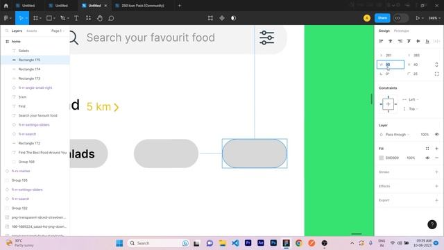 Food Delivery App || Ui Design Figma Tutorial смотреть онлайн