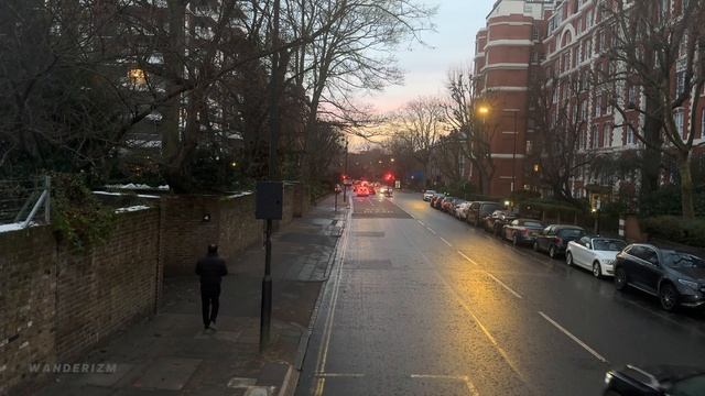 Dusk London Bus Ride From Golders Green In North London  To Central London - Bus Route 139 ?