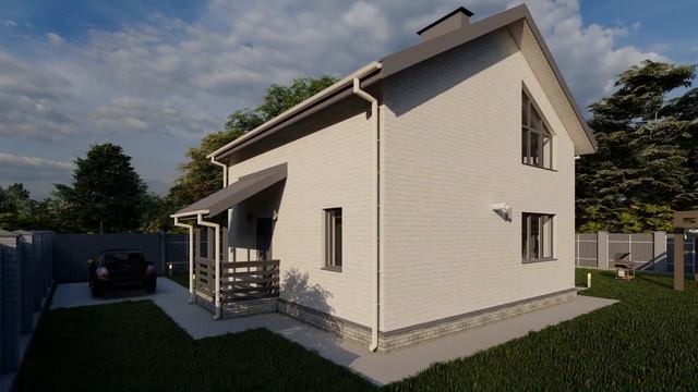 Кирпичный дом для большой семьи смотреть онлайн