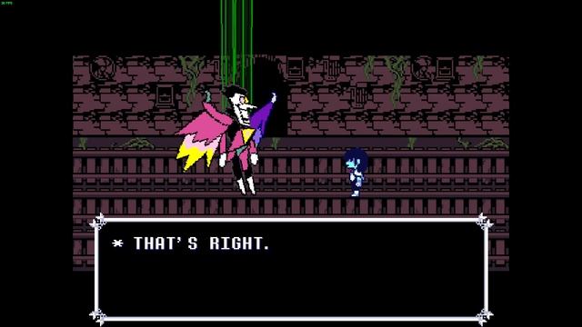 DELTARUNE Chapter 2 Secret Boss Full Walkthrough and Fight (Pacifist) смотреть онлайн