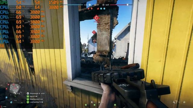 AMD VEGA 64 Running BF5 смотреть онлайн