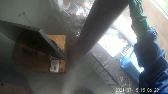 Обработка дивана от клопов холодным туманом. смотреть онлайн