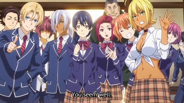 Shokugeki No Soma Season 5 ending (Erina describes her love for soma-kun) смотреть онлайн