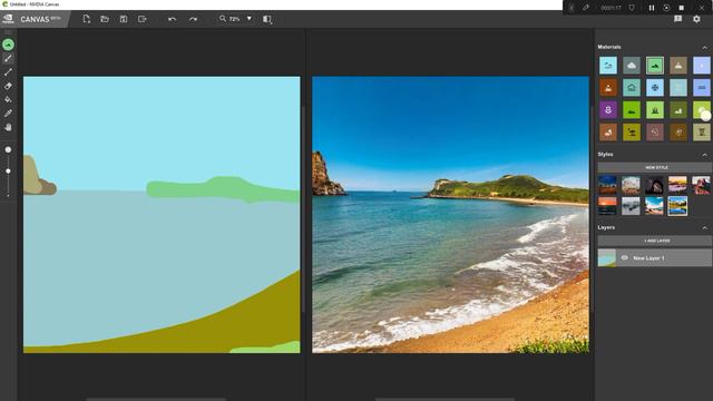 This AI software turns brush strokes into realistic photos смотреть онлайн