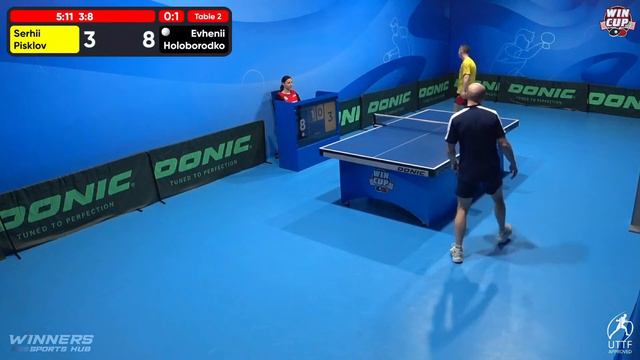12:15 Serhii Pisklov 0-3 Evhenii Holoborodko West 2 WIN CUP 18.05.2023 | TABLE TENNIS WINCUP смотреть онлайн