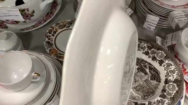 Открываем Советский магазин на Барахолке : новые впечатления от посуды из СССР