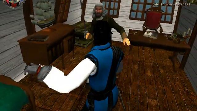 Age of Pirates game Ship Battle 1 vs 3 смотреть онлайн
