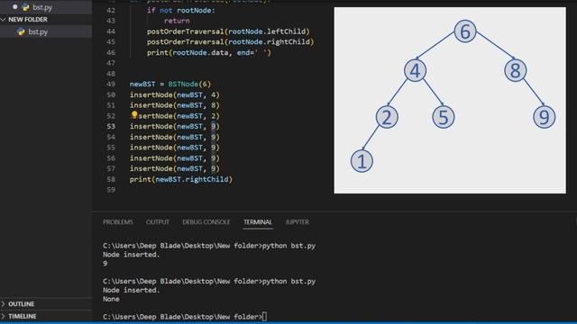 Binary Search Tree implementation using Python | Sinhala смотреть онлайн