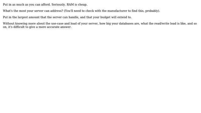 DevOps & SysAdmins: How much memory should I put in our SQL server 2008 server? (5 Solutions!!) смотреть онлайн