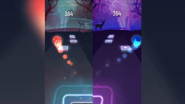 Tiles Hop: EDM Rush! - Pro VS Noob - Crazy Frog - Axel F