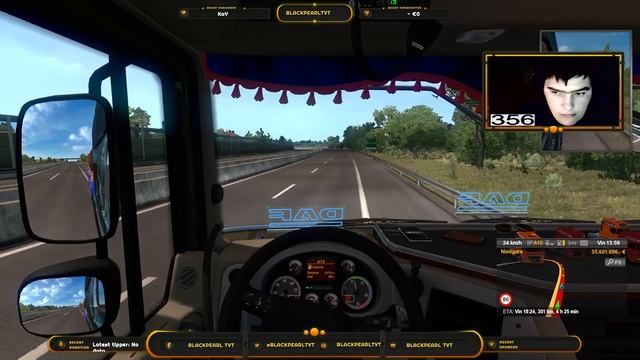 [ ⚫ LIVE ⚫ #51] Ne jucam chill ETS2MP pe gripa смотреть онлайн
