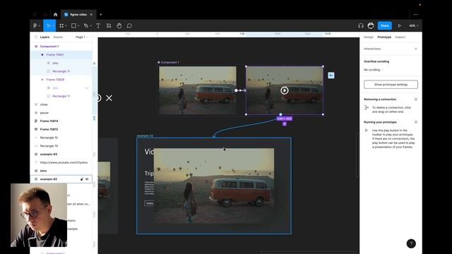 Как добавить видео в Фигму? 3 крутых примера анимации видео галерей! | Уроки Figma смотреть онлайн