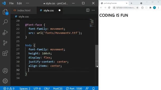 CSS Text Animation with Variable Fonts - Variable Fonts Tutorials смотреть онлайн