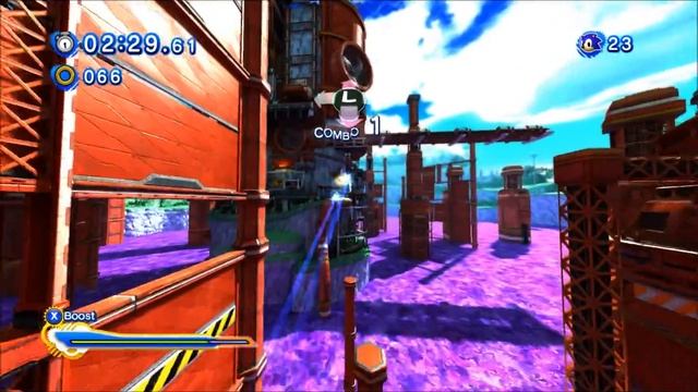 Sonic Generation's PC Gameplay Modern Sonic In Planet Wisp Act 9 смотреть онлайн