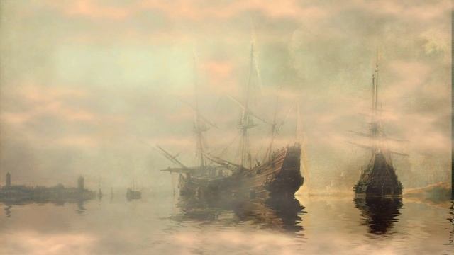 Парусник и Море. Тихий шум морских волн и скрип деревянной палубы. Сон на парусном корабле. смотреть онлайн