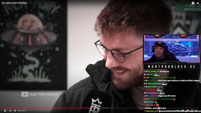 Monte REAGIERT auf Satter Hugo!? ICH MAG CHEFSTROBEL | MontanaBlack Reaktion смотреть онлайн