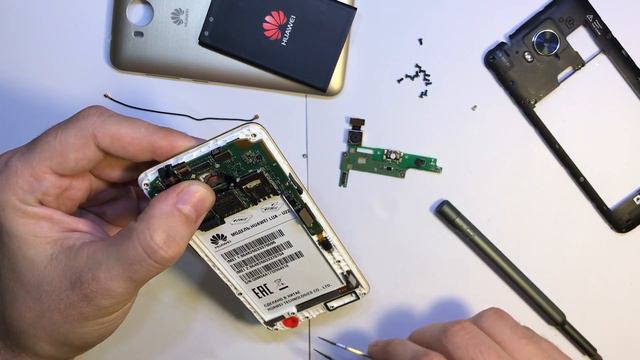 Huawei Y3 II 3g - разборка / Disassembly