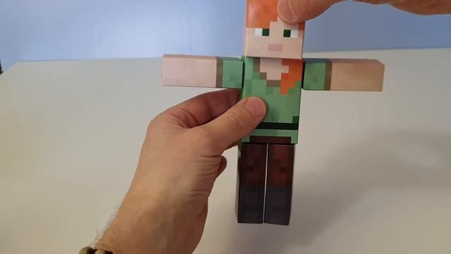 Алекс Майнкрафт 3D игрушка смотреть онлайн